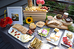 A GARDEN WEDDING RECEPTION